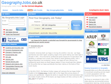 Tablet Screenshot of geographyjobs.co.uk